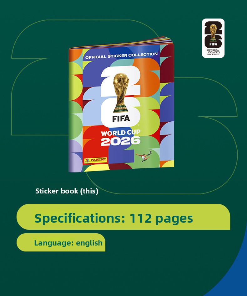 Stickers Panini FIFA World Cup 2026™ | Sobres Oficiales Coleccionables