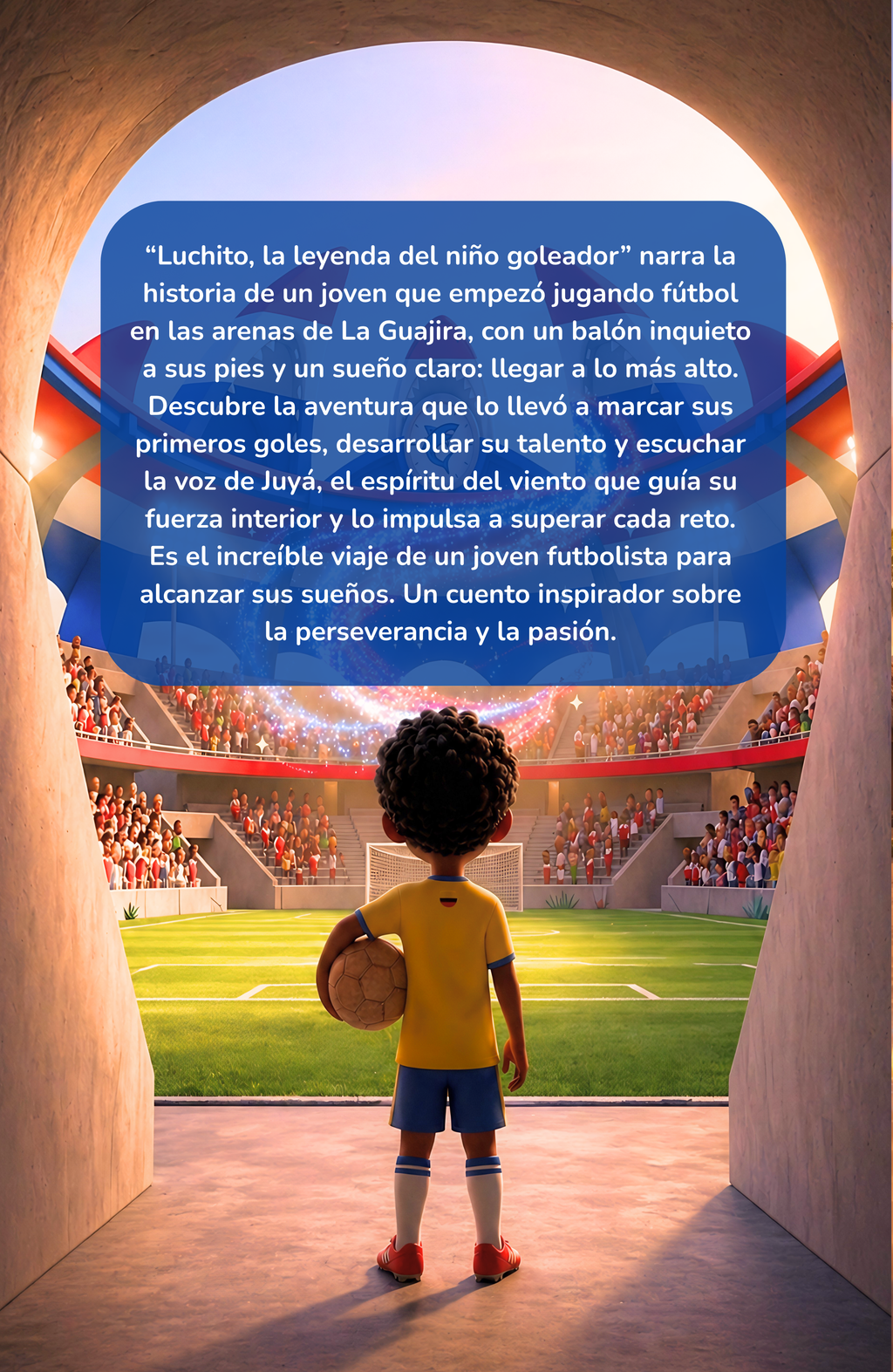 Luchito, la leyenda del niño goleador: El Increíble Viaje de un Joven Futbolista para Alcanzar sus Sueños
