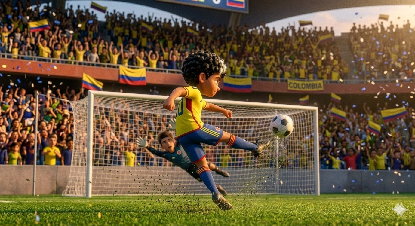 Luchito: El Niño Goleador — Libro Infantil de Fútbol | Inspirado en Luis Díaz