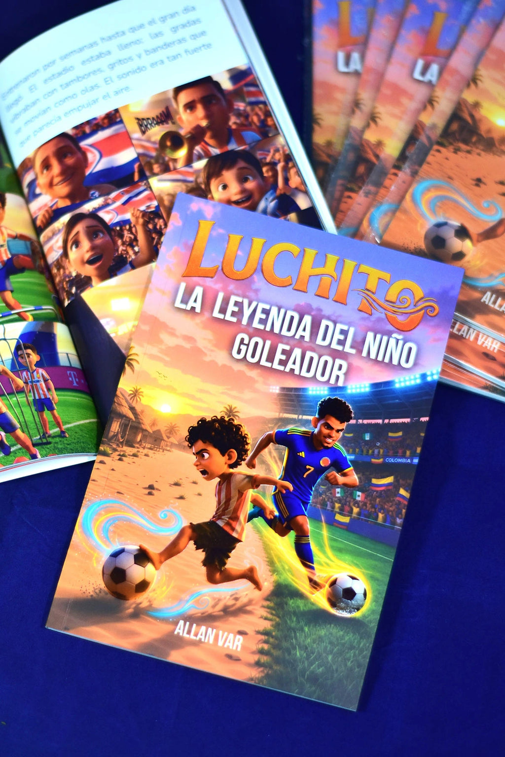 Luchito: El Niño Goleador — Libro Infantil de Fútbol | Inspirado en Luis Díaz
