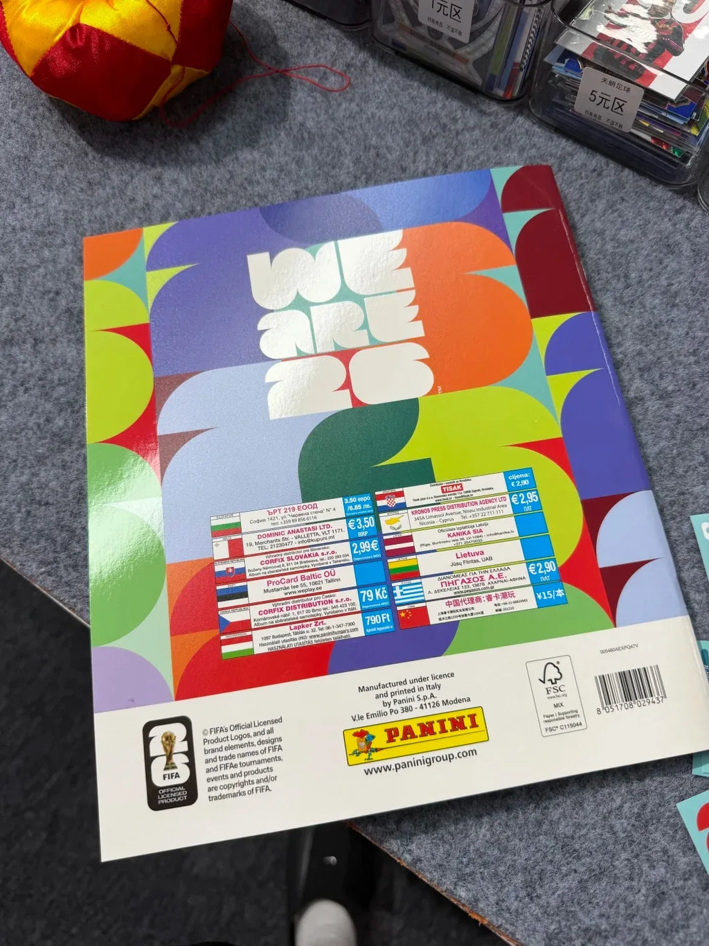 Stickers Panini FIFA World Cup 2026™ | Sobres Oficiales Coleccionables