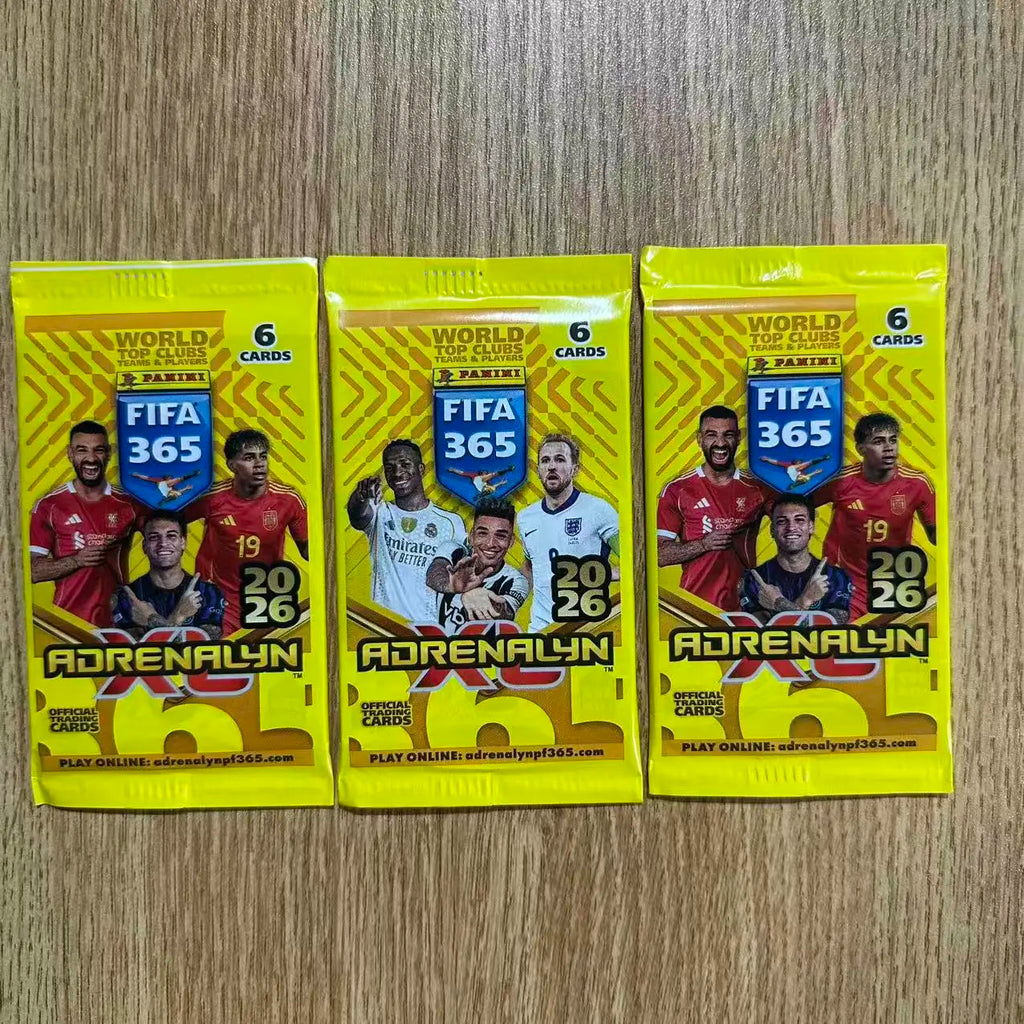 Cartas Coleccionables Panini FIFA 365 Adrenalyn XL 2026 – Elige tu Pack