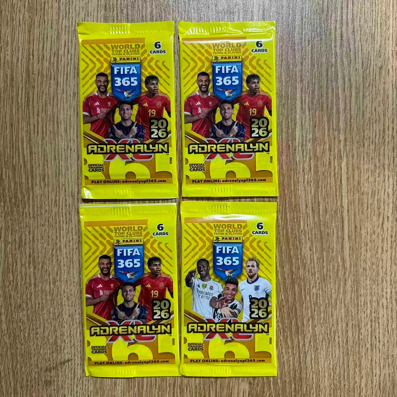 Cartas Coleccionables Panini FIFA 365 Adrenalyn XL 2026 – Elige tu Pack