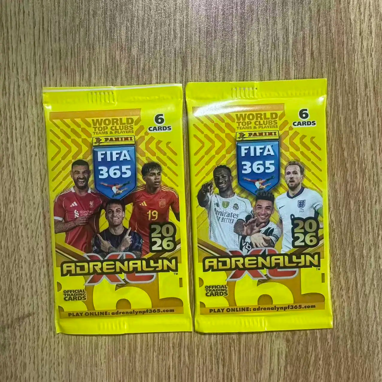 Cartas Coleccionables Panini FIFA 365 Adrenalyn XL 2026 – Elige tu Pack