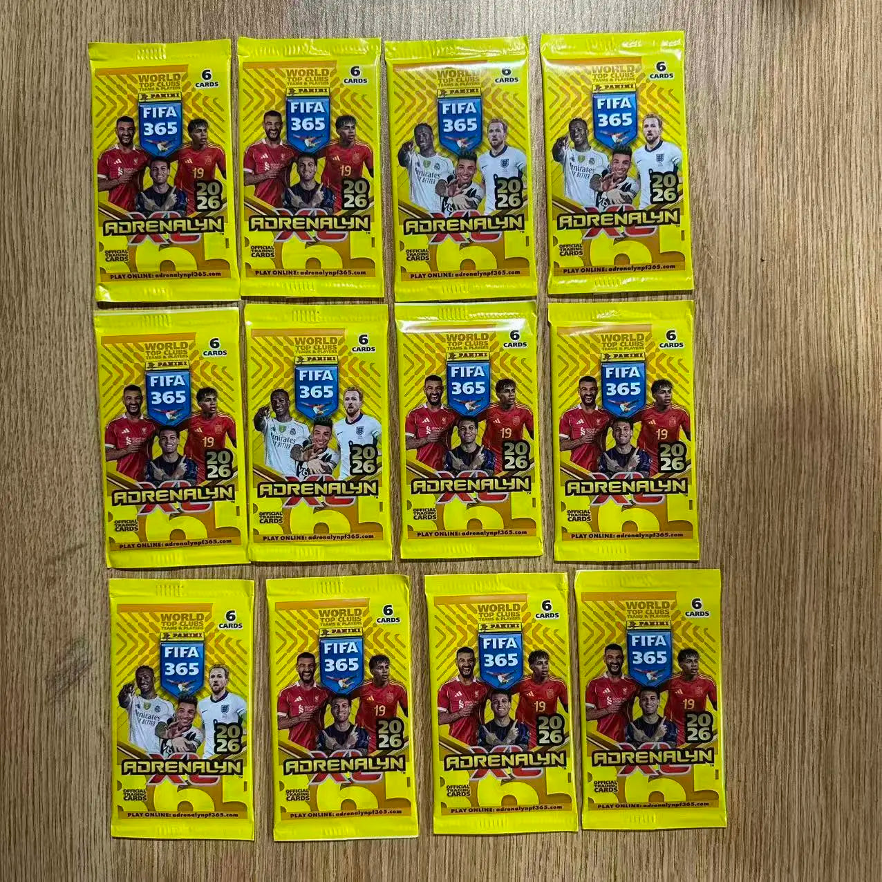 Cartas Coleccionables Panini FIFA 365 Adrenalyn XL 2026 – Elige tu Pack