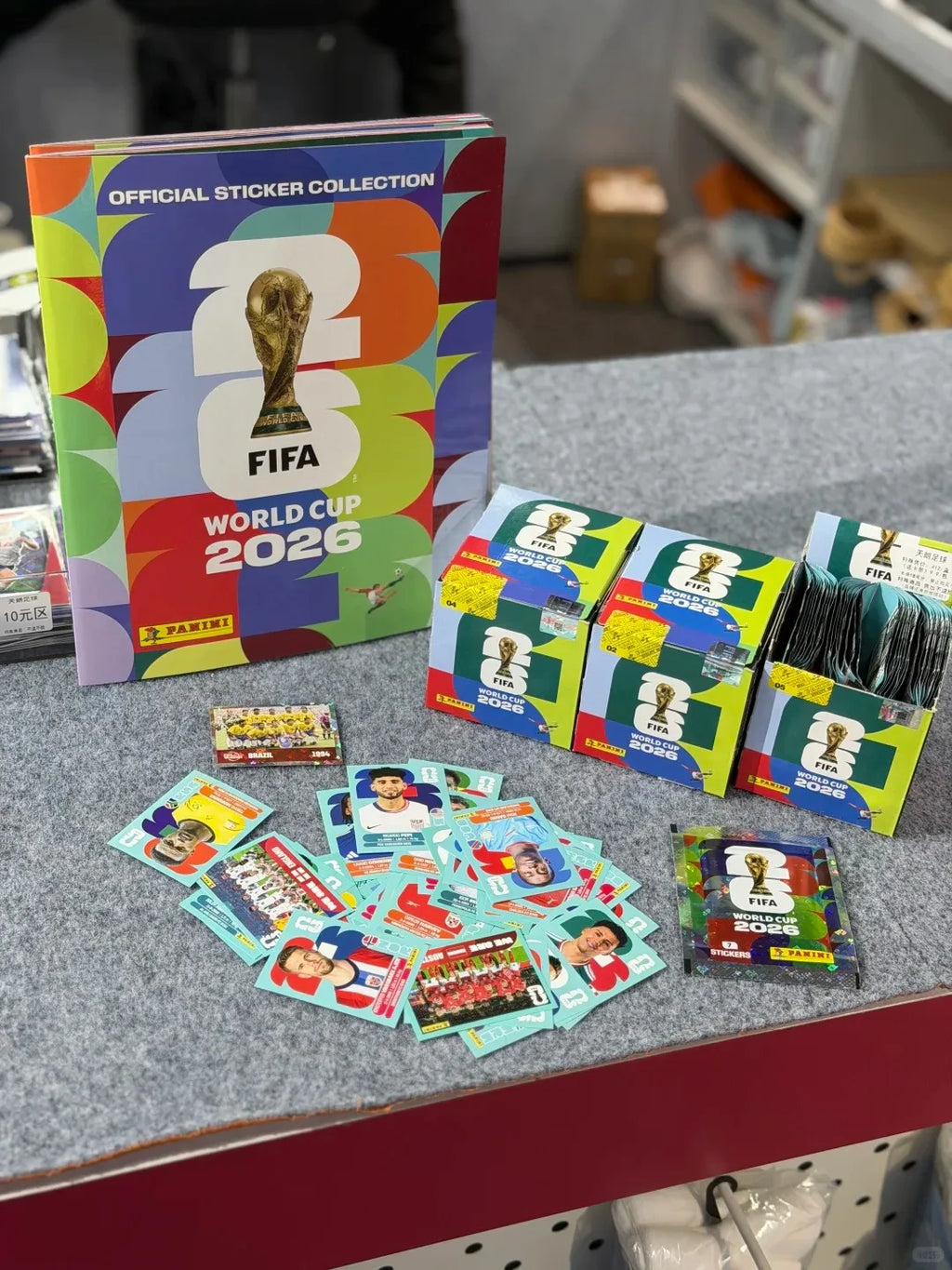 Stickers Panini FIFA World Cup 2026™ | Sobres Oficiales Coleccionables